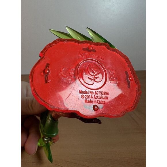 Skylanders Trap Team Red Base Figure Tuff Tough Luck Green Cat - Picture 5 of 6